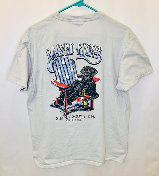 Simply Southern Youth Boys Lab Short Sleeve Tee YL
