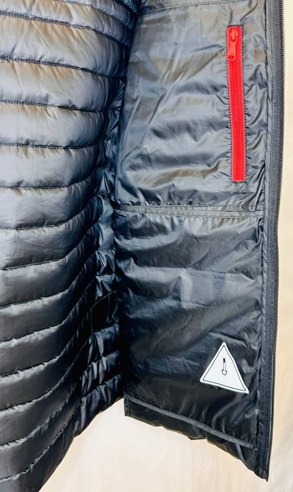 PAJAR MEN'S OSPREY QUILTED & PUFFER LIGHTWEIGHT BLACK HOODED JACKET SIZE LARGE