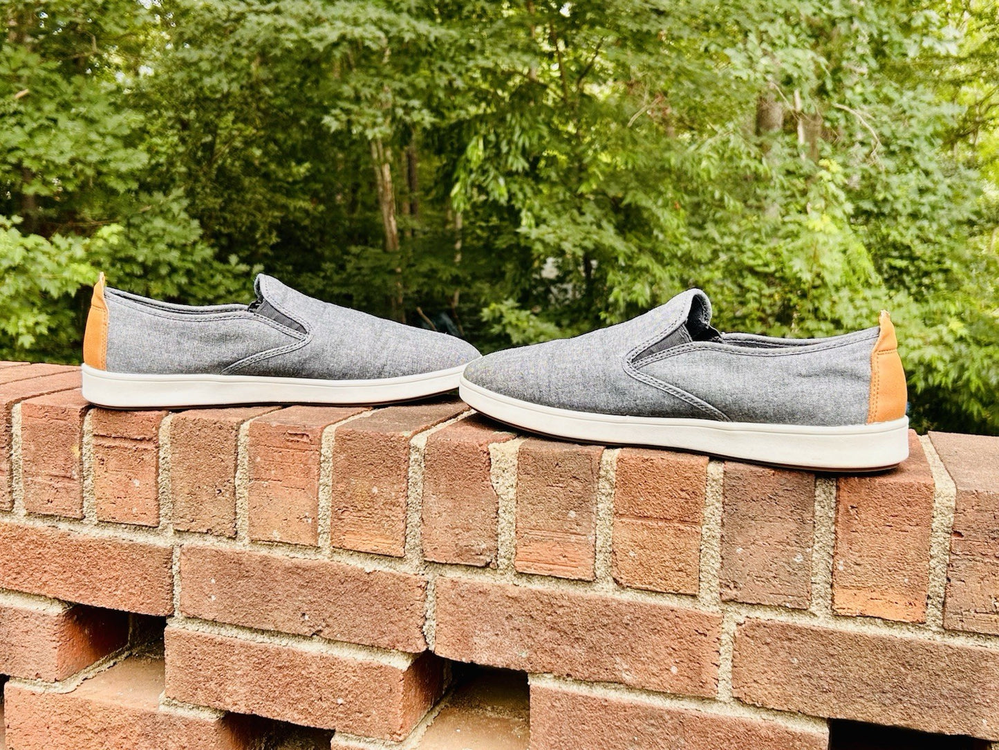 Steve Madden FELIX Casual Loafer Shoe Dark Grey MENS Size 12