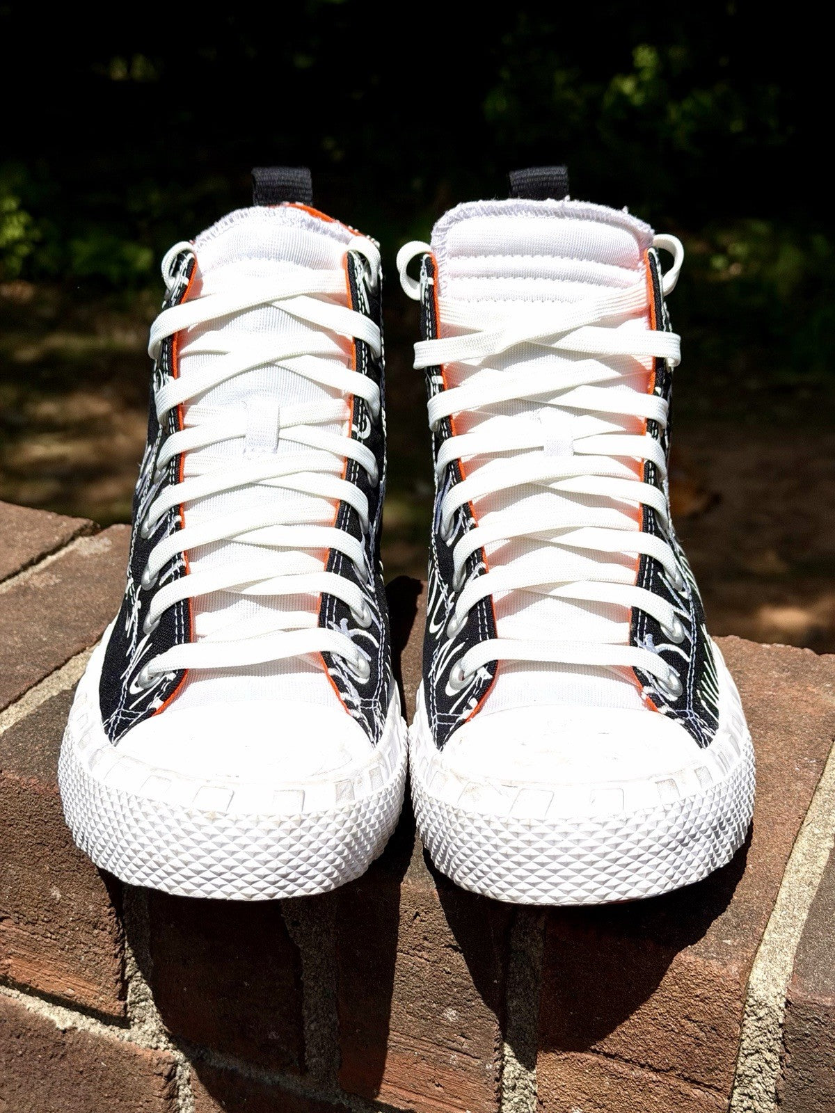 Converse UNT1TL3D Hi High Top NOT A CHUCK Black Orange Men’s Size 11 166502C