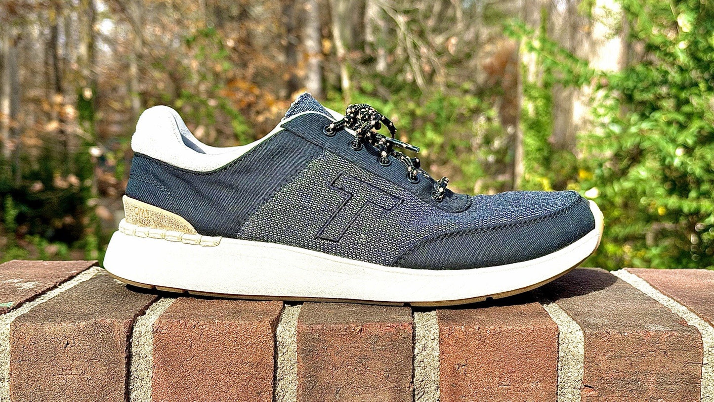 TOMS Heritage Sneakers Women’s 9 Black Canvas Low Top Round Toe Casual Shoes