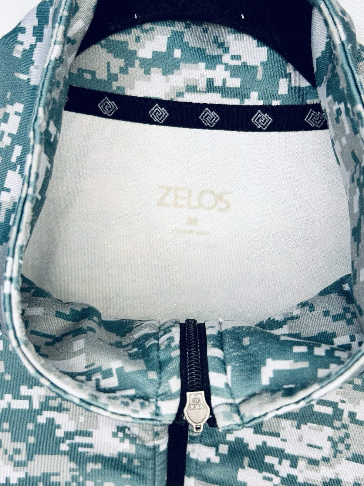 Zelos Men's Casual Medium 1/4 Zip Pullover Activewear Tops Long Sleeve Shirt