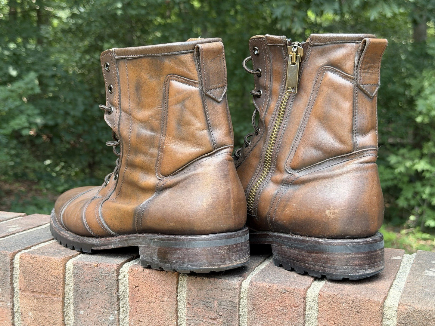 Thursday Boot Co Casa Moto Anejo Leather Zip Boots Men’s 12.5 House Of Friends