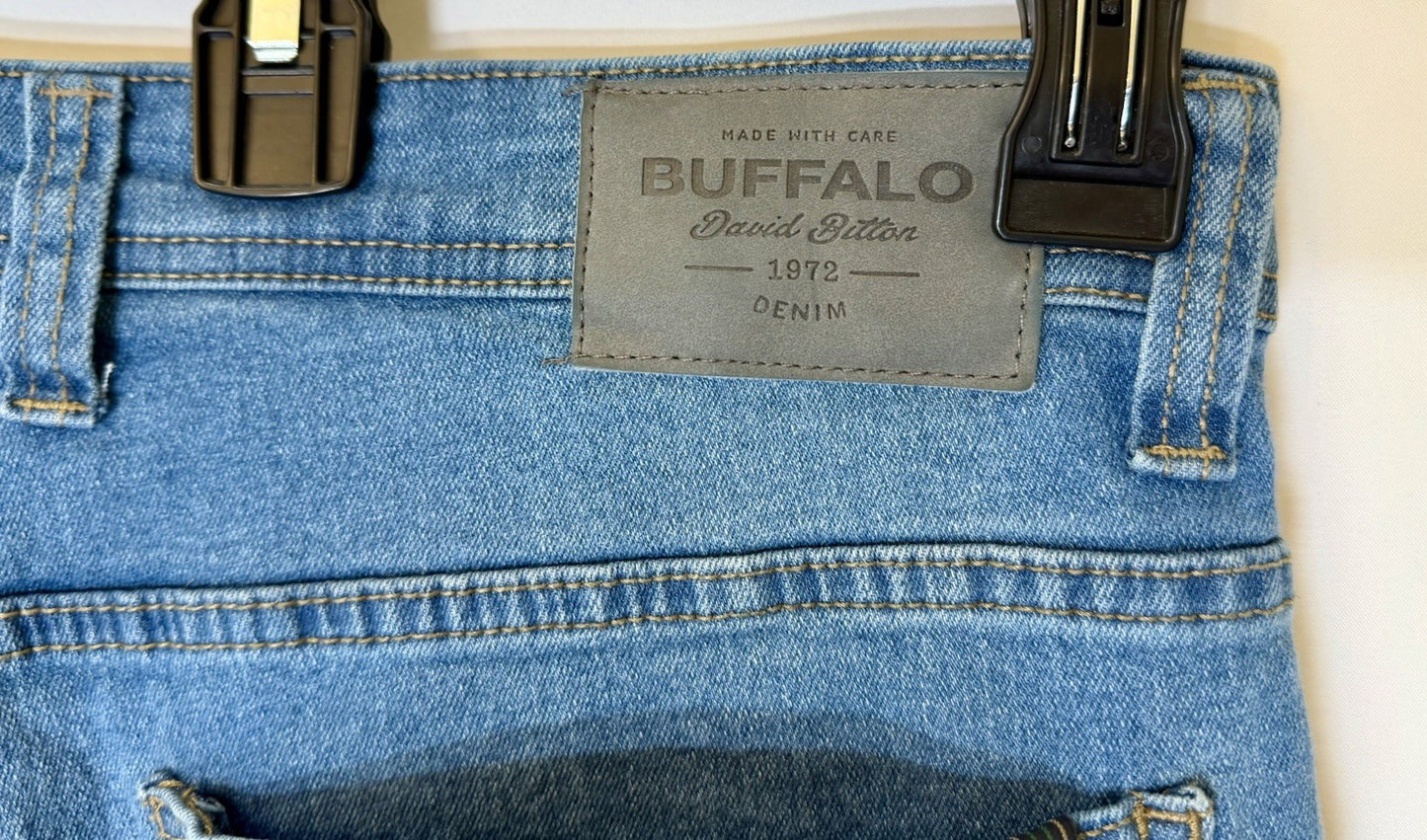 Buffalo David Bitton Men’s Slim Straight Stretch Evan-X Size 33x30 Jeans/Denim