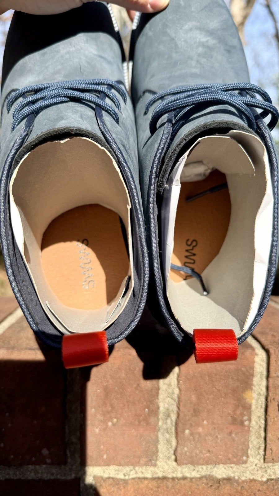 NWT SWIMS Men's Motion Chukka Boots  Color Navy Men’s Size 8 / $258 Retail