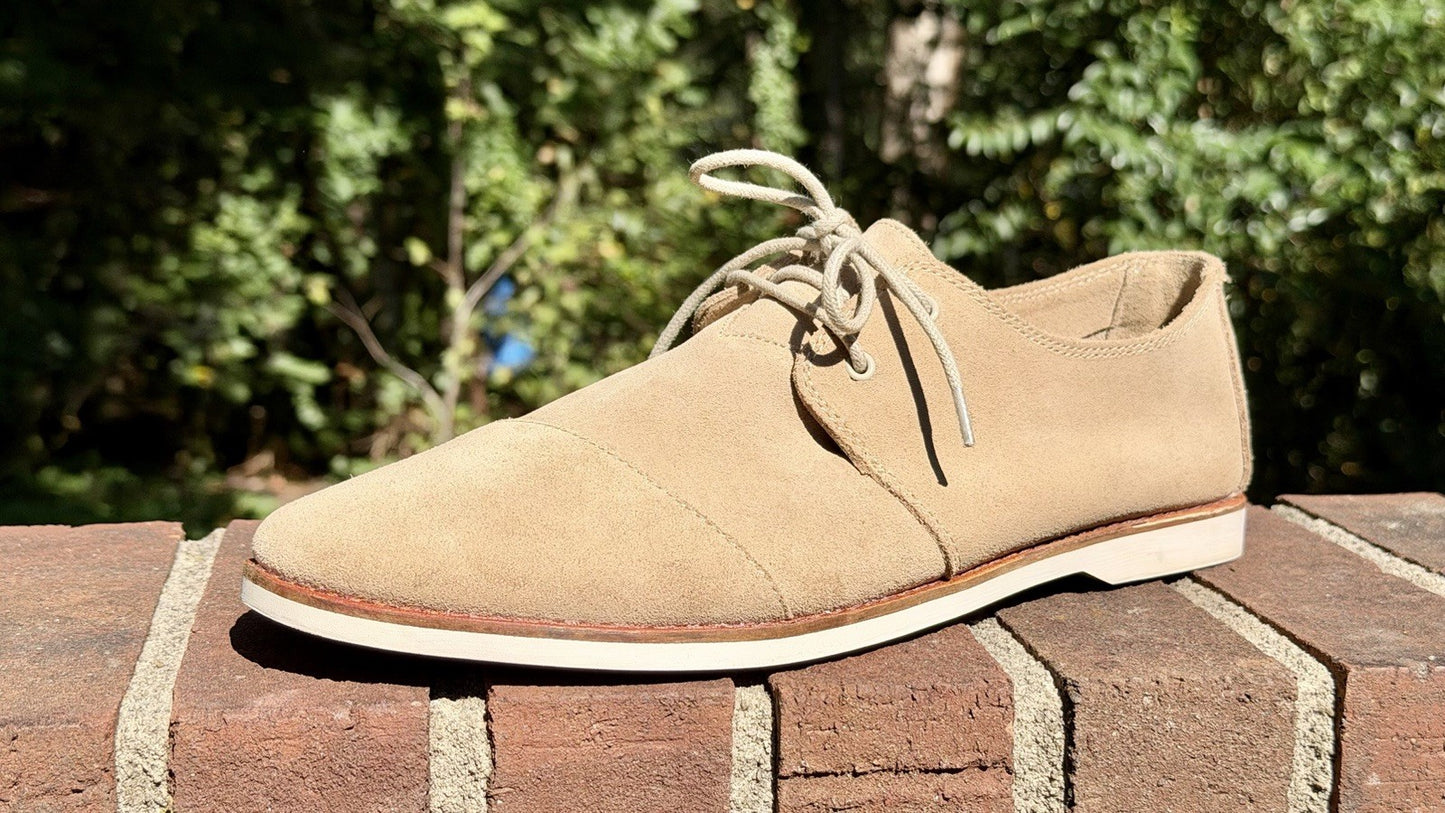 Toms’s Hensley / Size 10.5 / Birch Nubuck /Lace Up / Casual / Career / Shoes