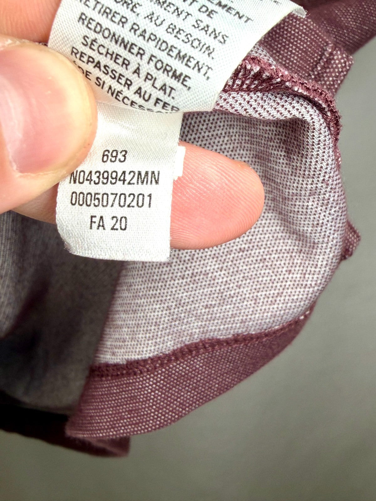 Nordstrom Men's Shop Size Small S Polo Shirt Short Sleeve Burgundy Supima Cotton