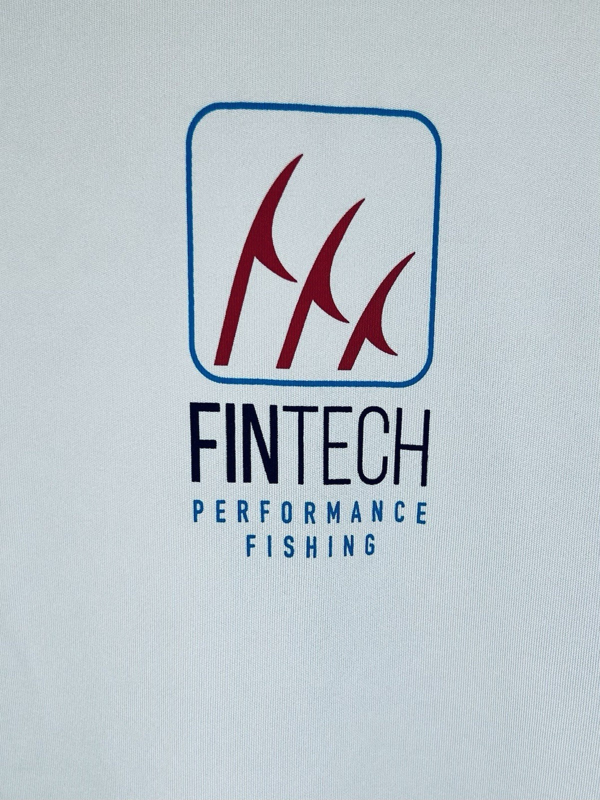 FINTECH Mens Medium "Anywhere Any Day" Sun Defender UV T-Shirt Glacier Gray