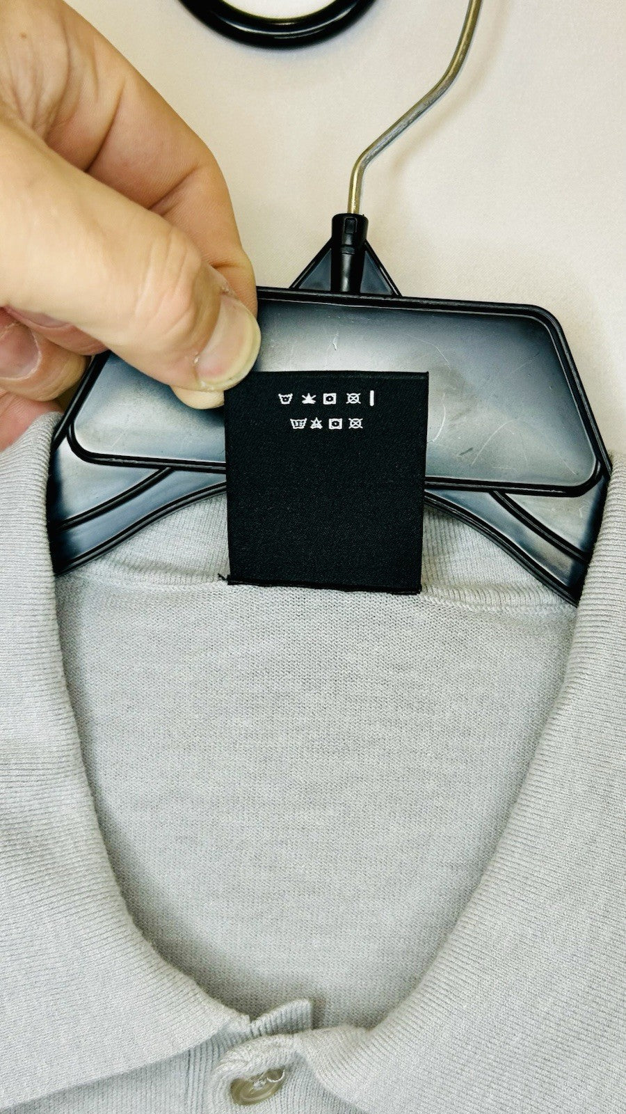 True Classic Men’s L Heather Gray Short Sleeve Ultra-Soft Fitted Classic Polo