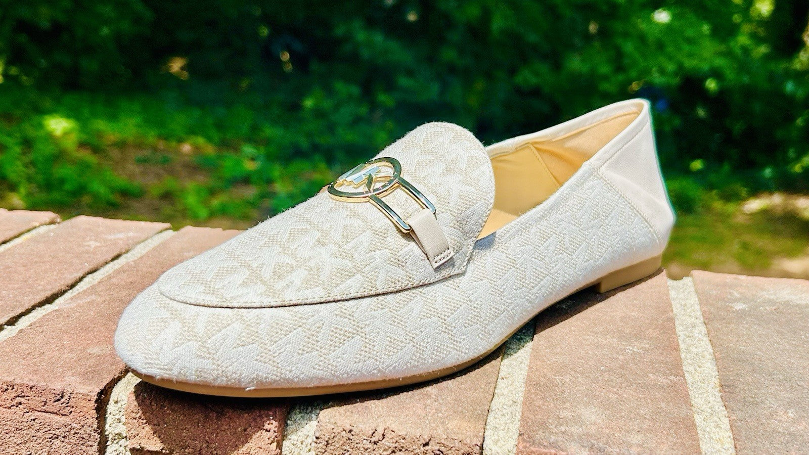 New MICHAEL KORS Charlton Loafer Leather | Bright White | 11M Size | Retail $155
