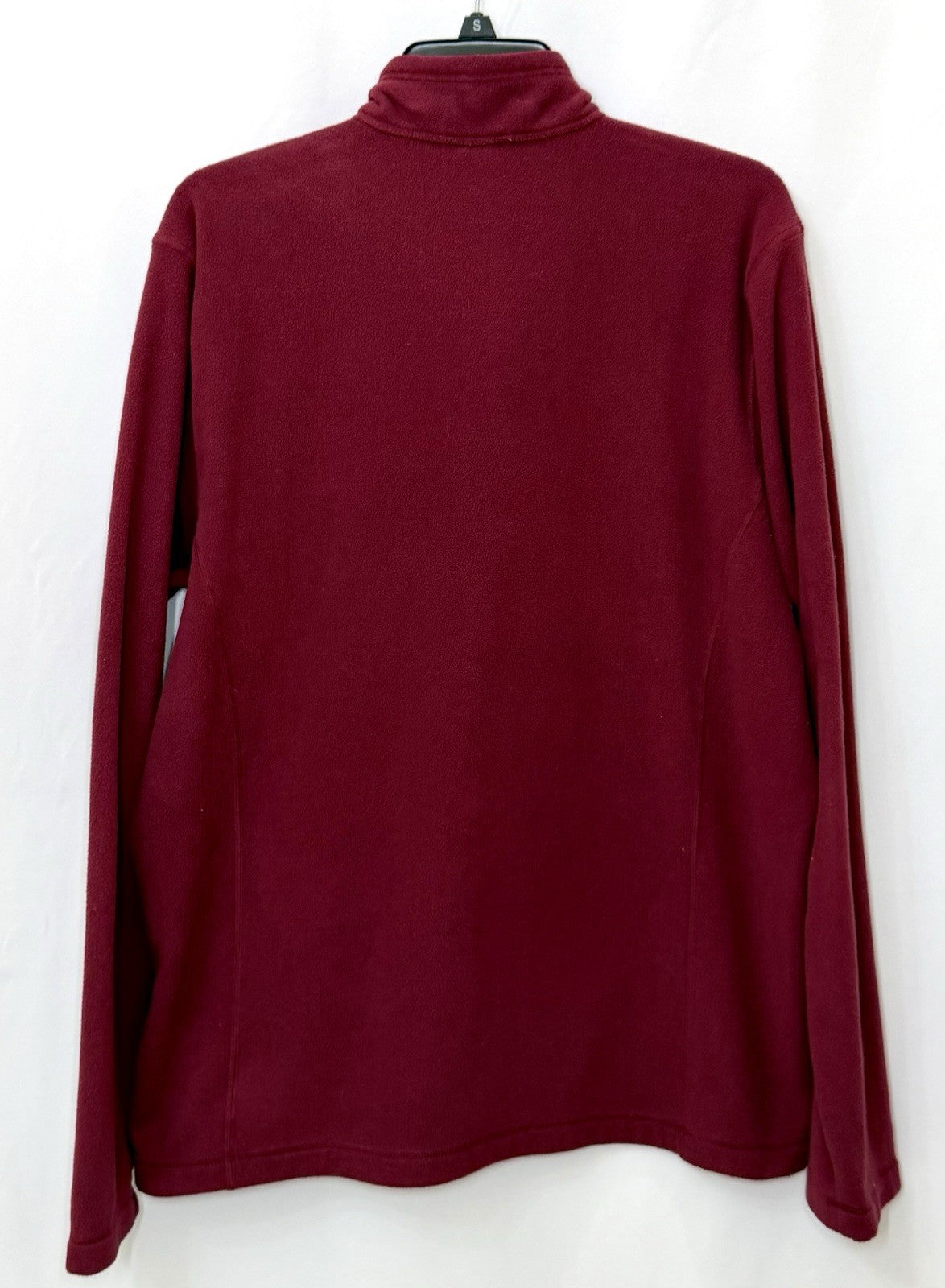 REI Co-Op Jacket Womens XXL Burgundy Micro Fleece 1/4 Zip Lightweight Pullover
