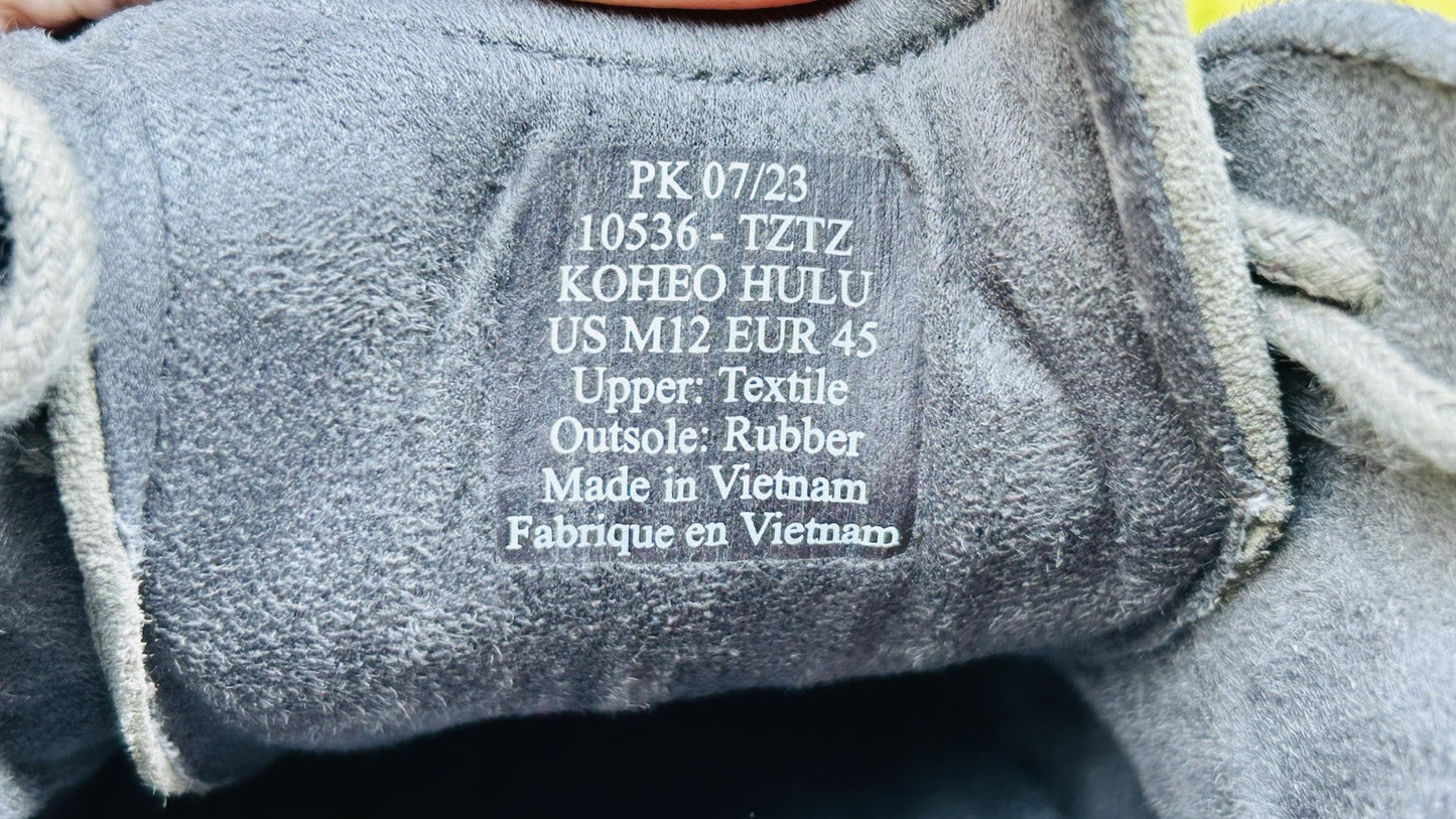 RARE!! NWOT OluKai Koheo Hulu / Dusty Olive  / Men Size 12 /  MSRP ($160)