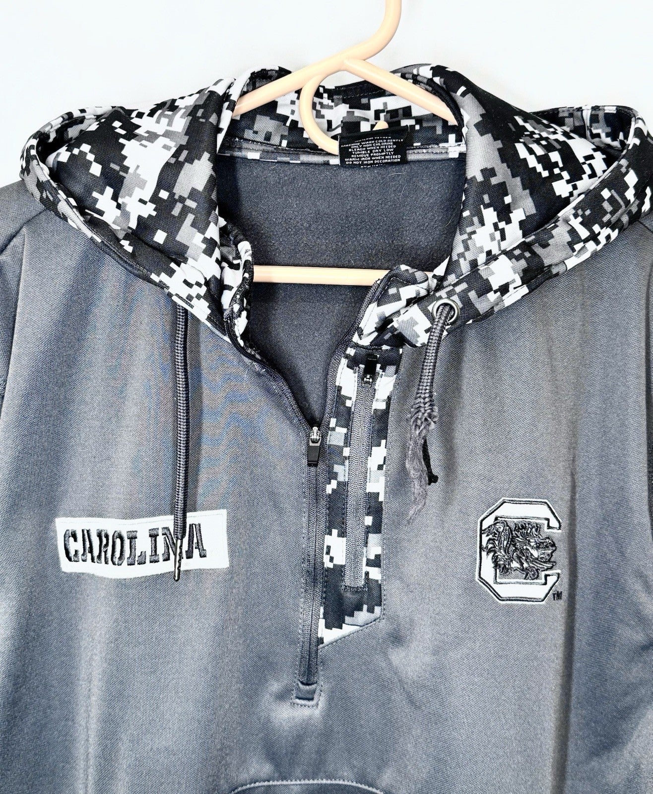 colloseum South Carolina Gamecocks OHT Camo Hoodie XL Military cotton