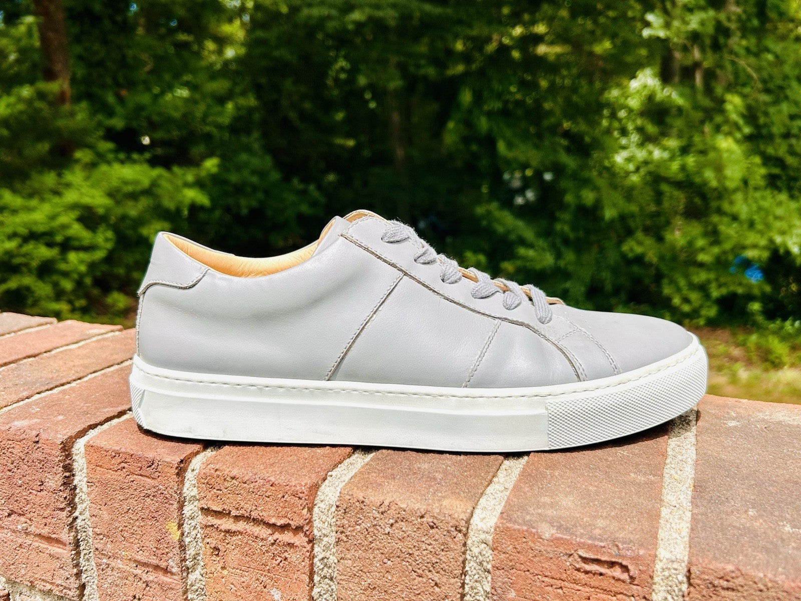 GREATS Royale Sneaker | Men’s US 8.5 | Ash Grey Leather Brooklyn | $180 New