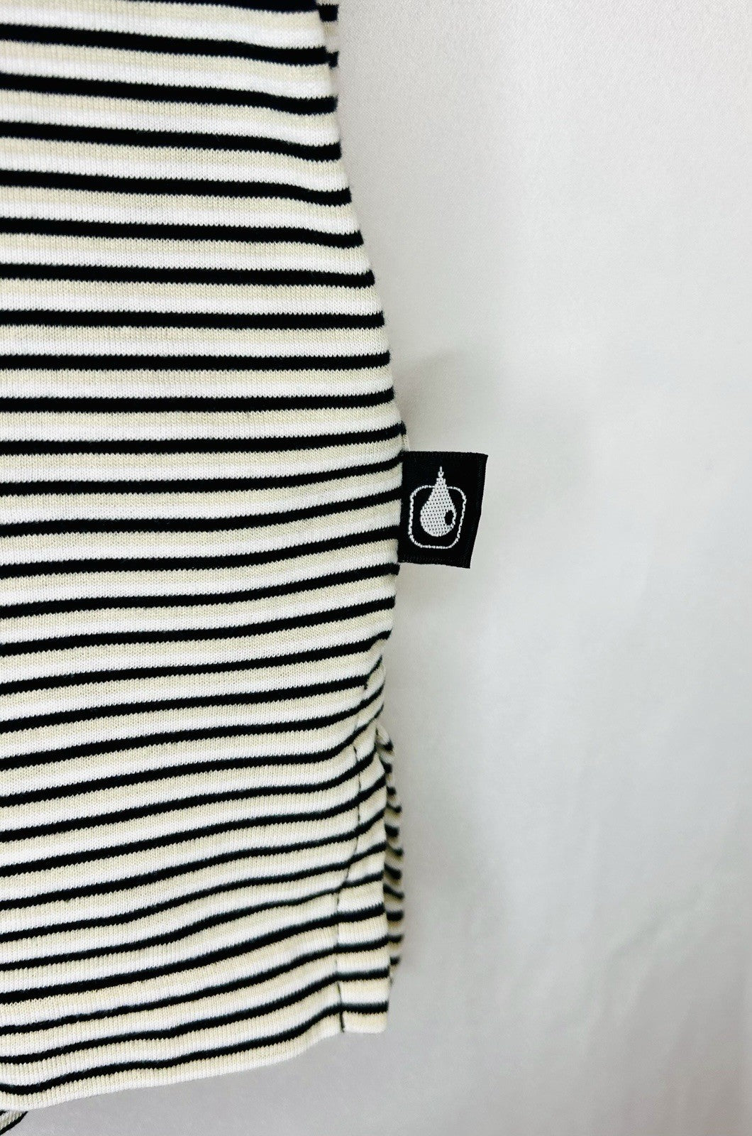 Ashworth Polo Striped Golf Shirt - White/Navy - Men’s XL - Breathable