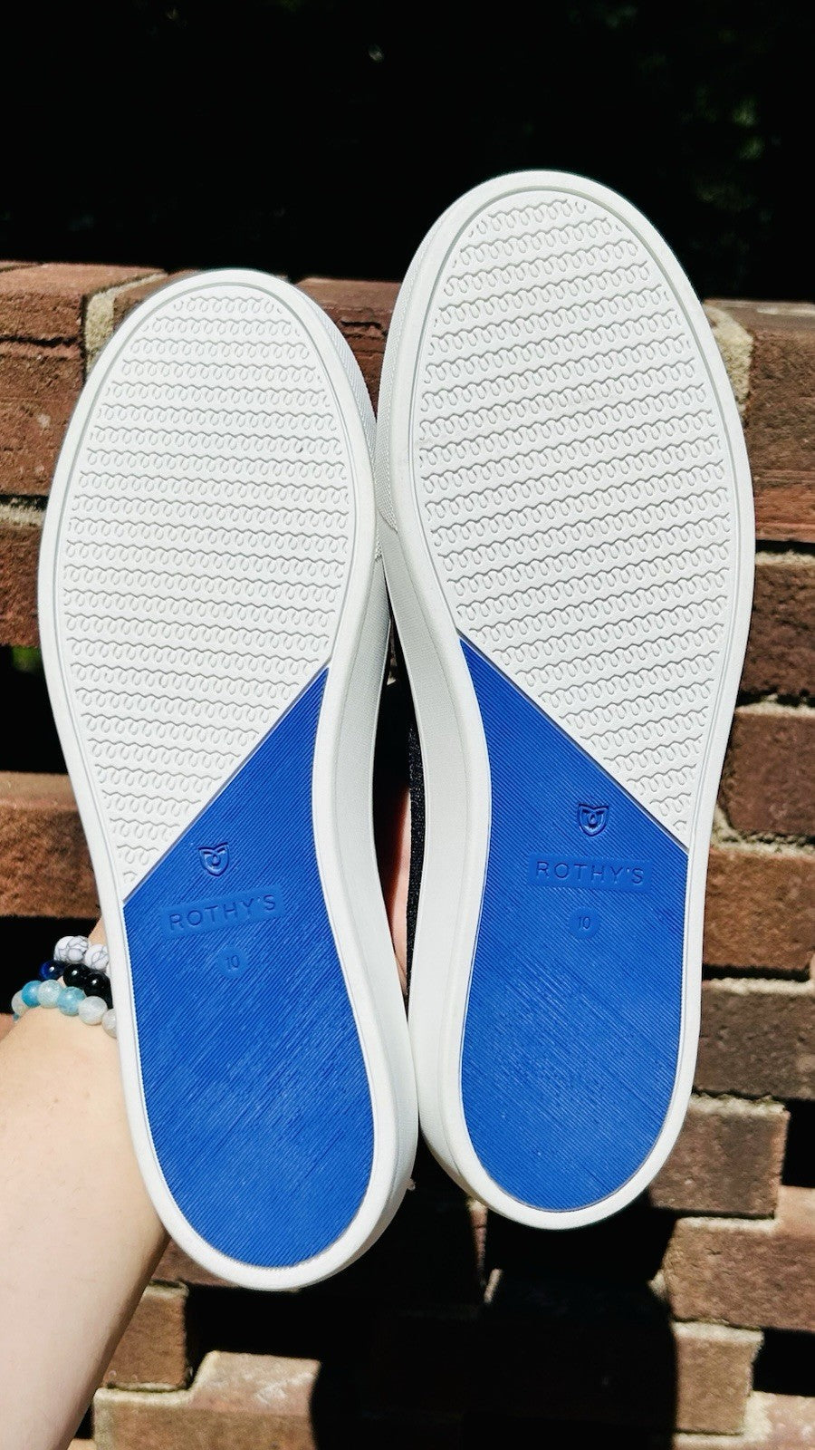 Rothy's Shoes The Original Casual Sneaker / Slip On Women's Size 10 / Black