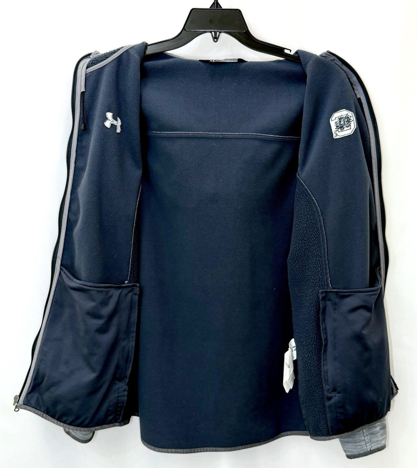 Under Armour UA Storm Swacket Jacket Mens L South Carolina Gamecocks Grey Zip
