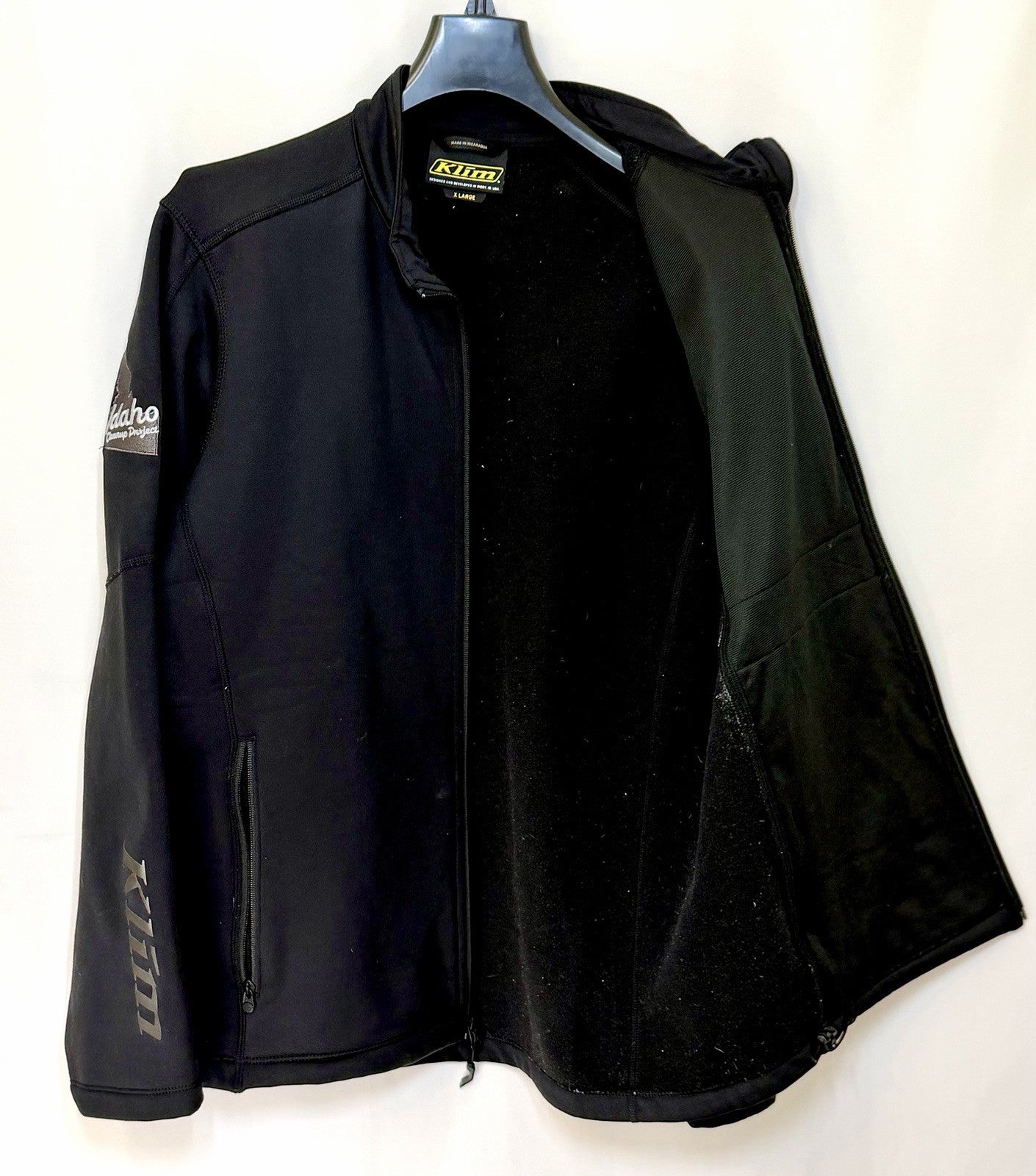 KLIM INFERNO JACKET - Black / CONCEALMENT - Size XL - Mid Layer Jacket