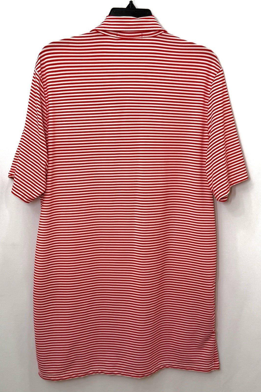 RLX Ralph Lauren Polo Shirt Mens Large Red White Blue Golf Lightweight Medium M
