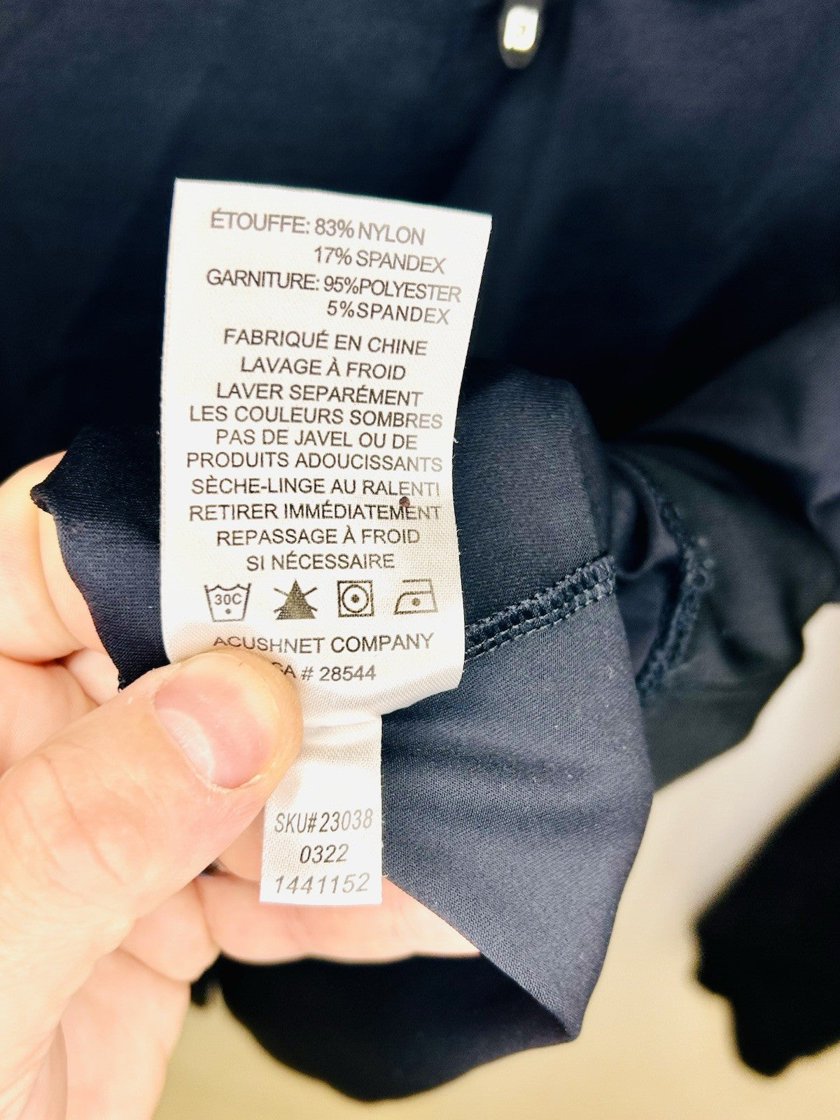 FootJoy Men's 1/4 Zip Golf Performance Pullover | Men’s XL | Black | Outdoors