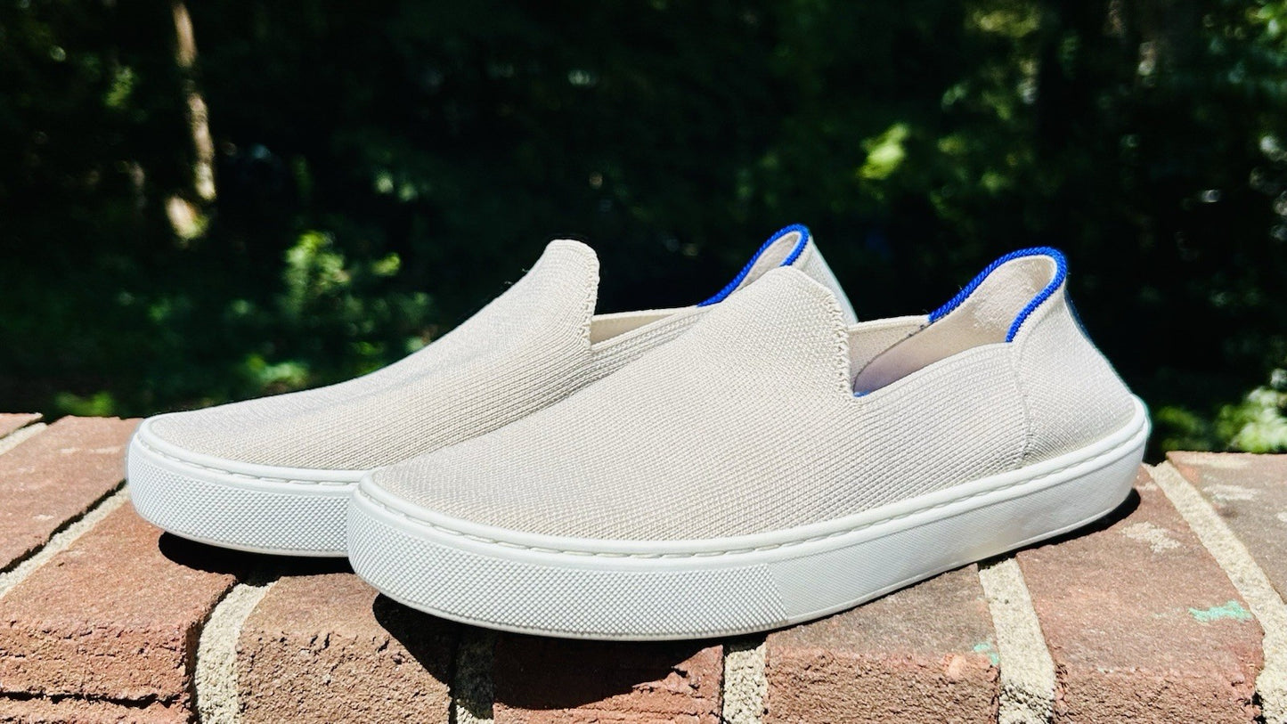 Rothy's Shoes / The Original Casual Sneaker / Slip-On / Women's Size 7 / White