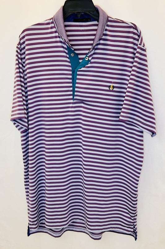 GREYSON GOLF ALLEGHANY POLO MENS SIZE L Large THISTLE REGULAR | $120 Retail