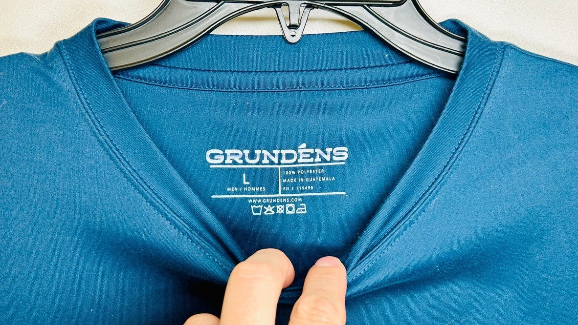 Grundens Men's Commercial Boat SS T-Shirt / Men's Large / Blue