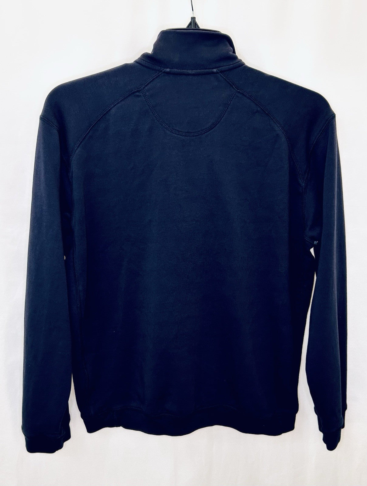 HATHAWAY  1/4 Zip Long Sleeve Pullover 100% Pima Cotton Size XL