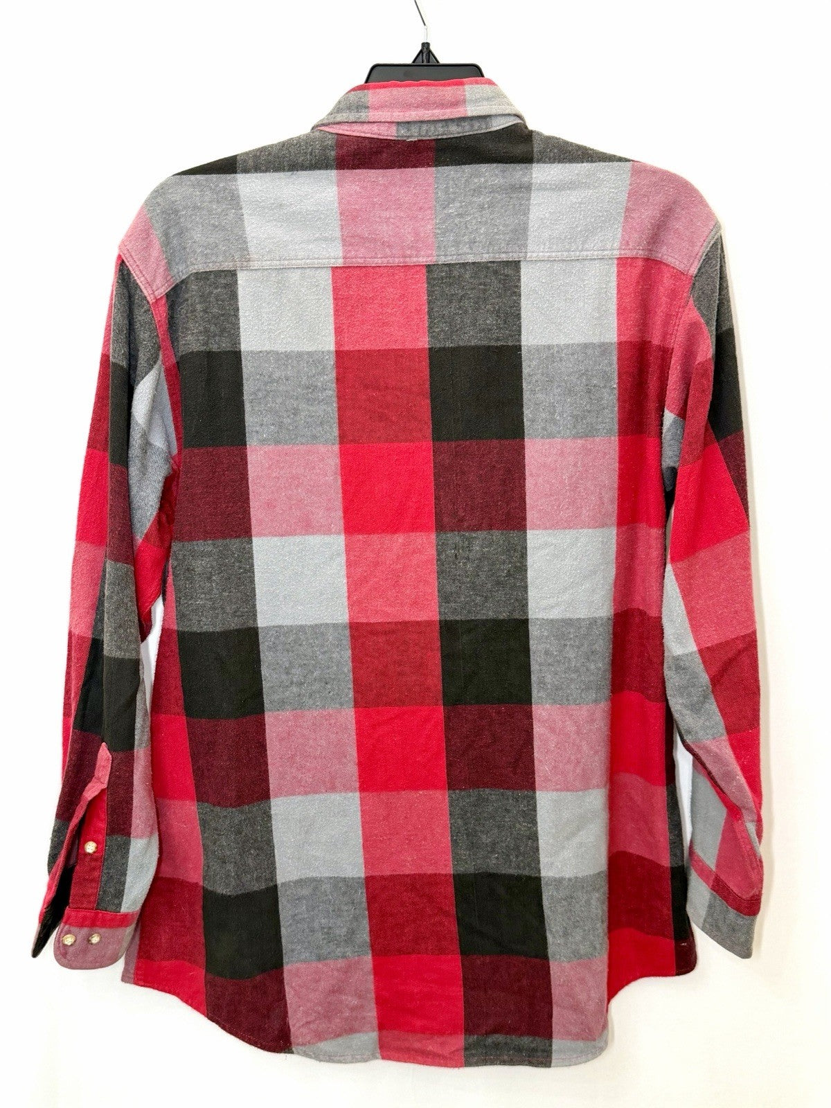 Vintage Woolrich Flannel Shirt Men’s Medium Red Black Gray Buffalo
