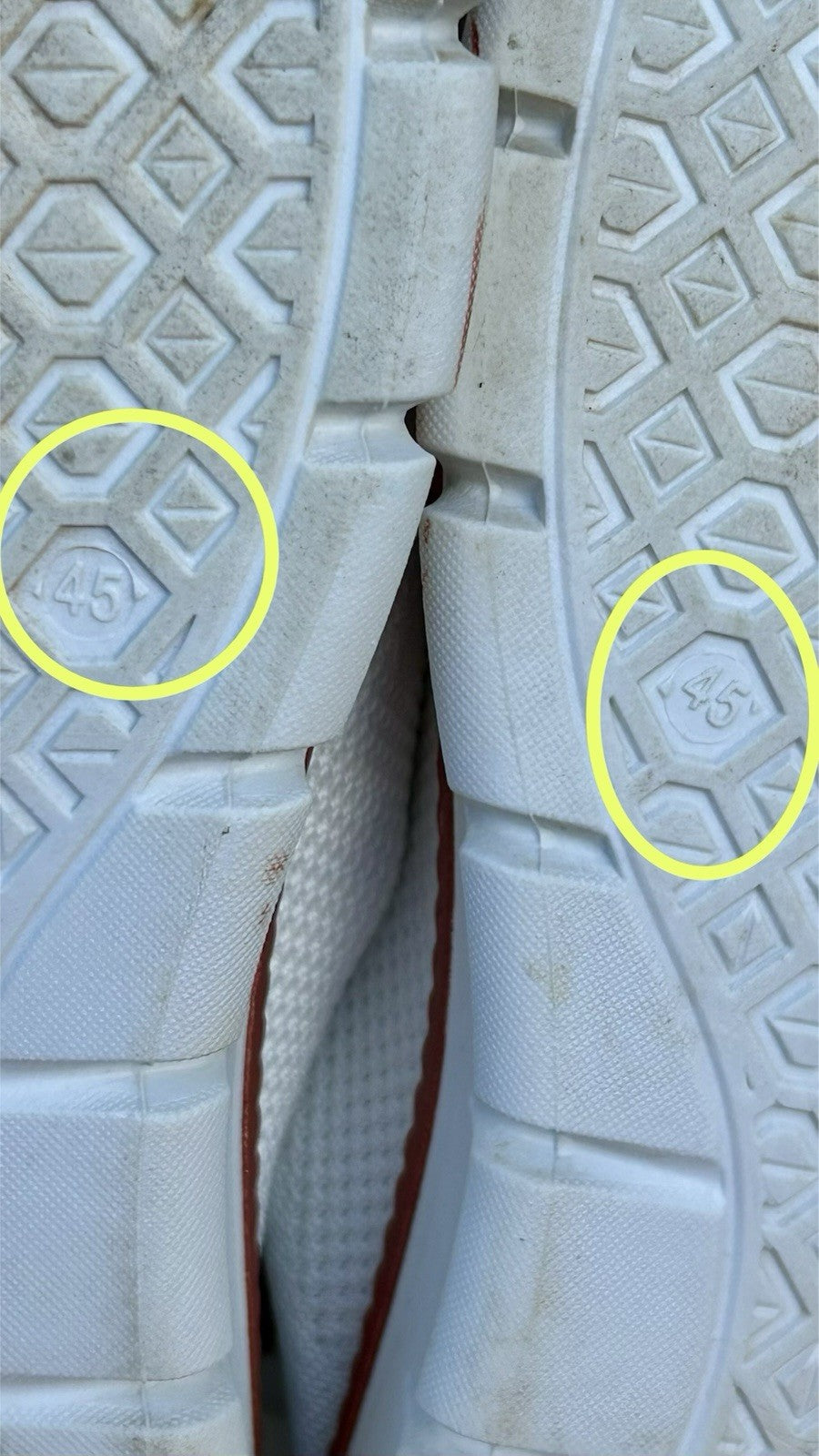 Unbranded Size US 12 / EU 45 Casual Walking Shoes Light Breathable / White Mesh