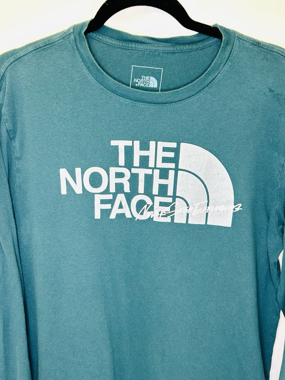 The North Face Green Long Sleeve Men’s Shirt - Size Medium