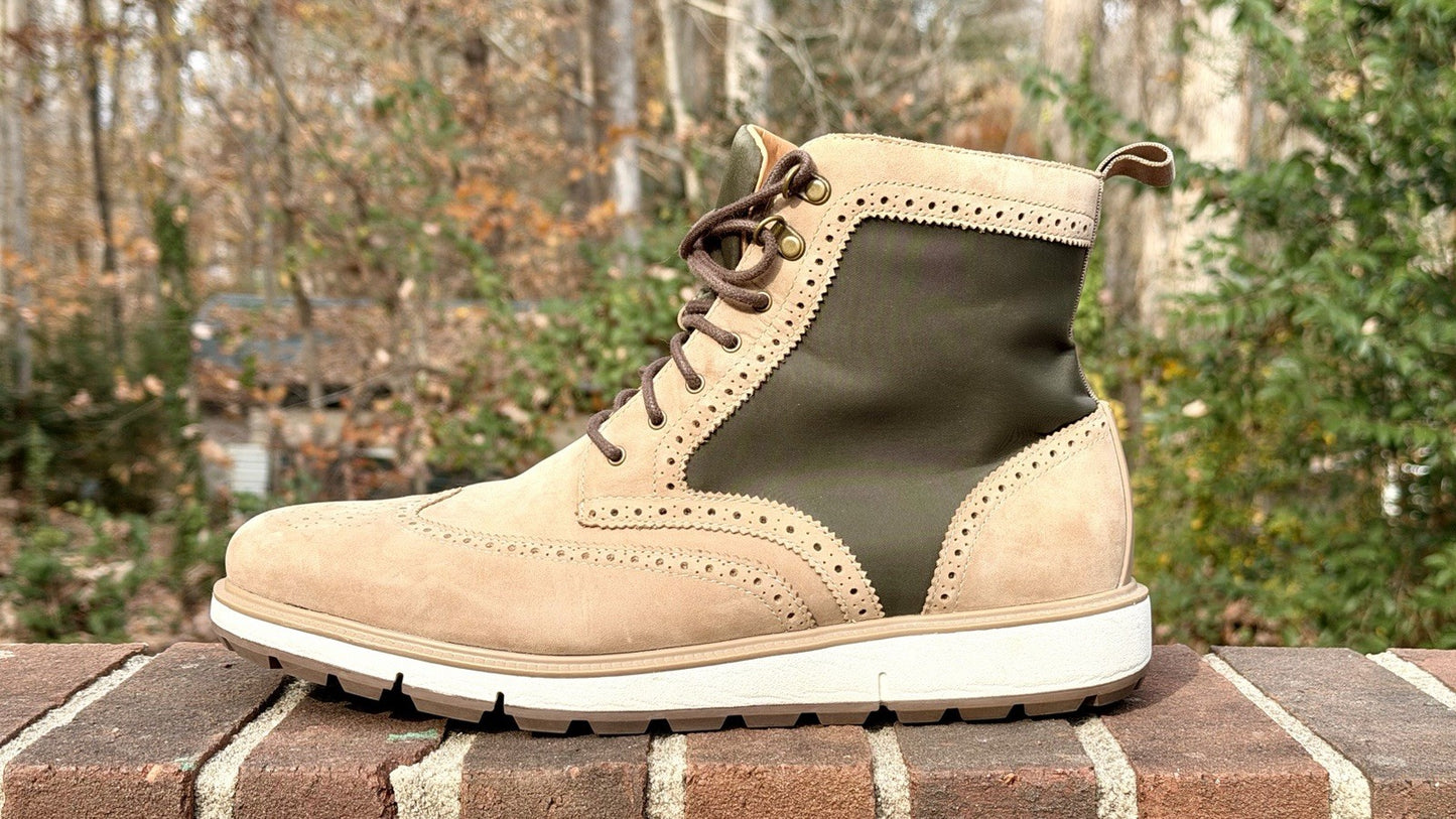 SWIMS Men’s Motion Wingtip Brogue Boots Size 11.5 New NWOT $298 MSRP