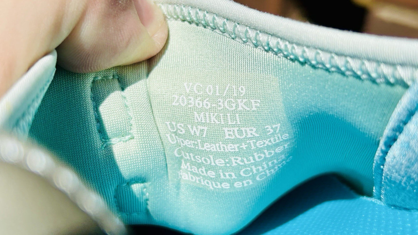 OLUKAI Miki Li / Pale Moss / Dolphin / Slip On Sneakers / Size 7 / Women's Shoes