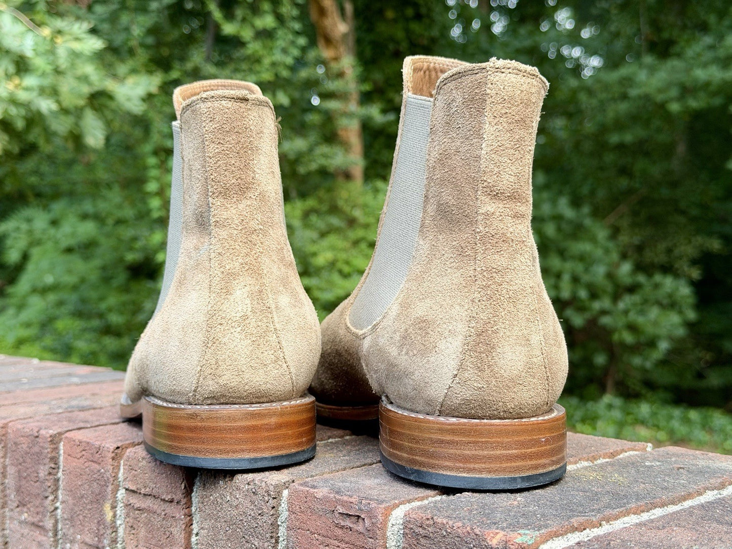 Thursday Boot Co Cavalier Chelsea Boots Sandstone Suede Men's Size 12 SSTCVLR