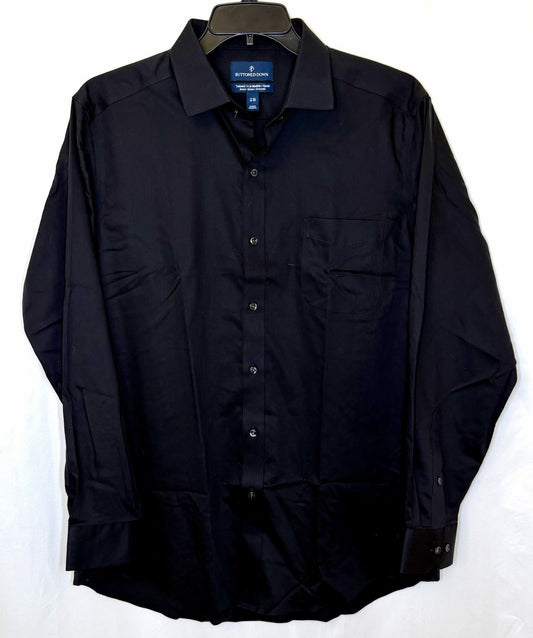 Buttoned Down Men's Tailored Fit Stretch Poplin Dress Shirt 17/35/43/89
