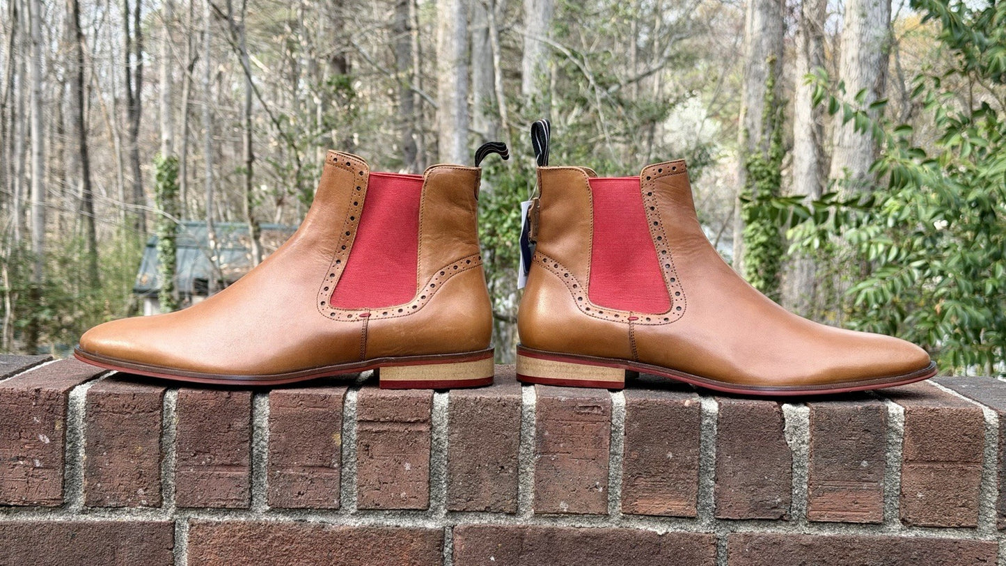 NWT Carlos by Carlos Santana Men's Mantra Chelsea Ankle Boots - Size 11.5D / New