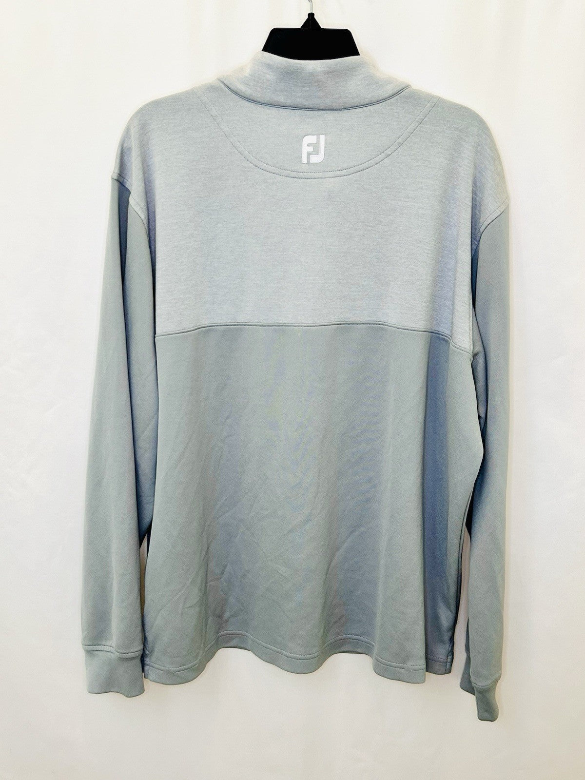 FootJoy Pullover Mens XL Gray Lightweight 1/4 Zip Performance Golf Pullover | Il