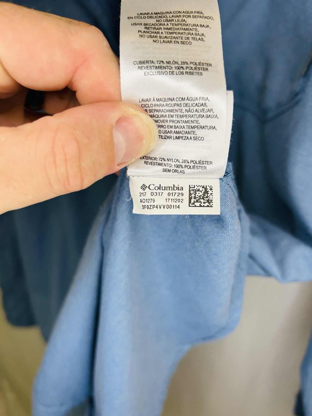 Columbia Men`s Pilsner Peak Ii Long Sleeve Shirt Large Grey Ash