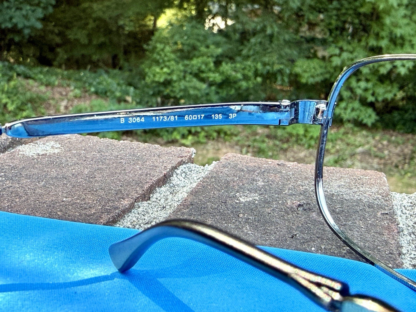 BURBERRY B 3064 1173/81 60017 135 Sunglasses - FRAME ONLY - Discontinued - W/COA