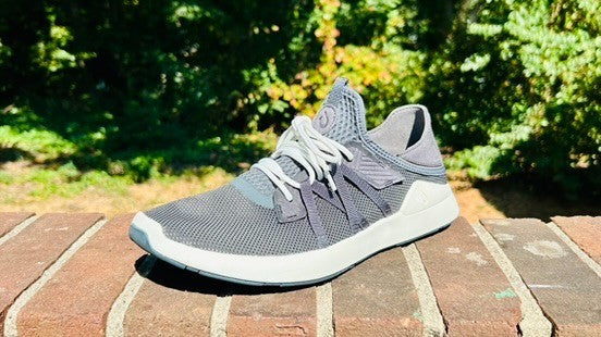 Olukai Holo Convertible Mesh Dark Shadow Grey Lace Up Athletic Shoes Men's 9.5