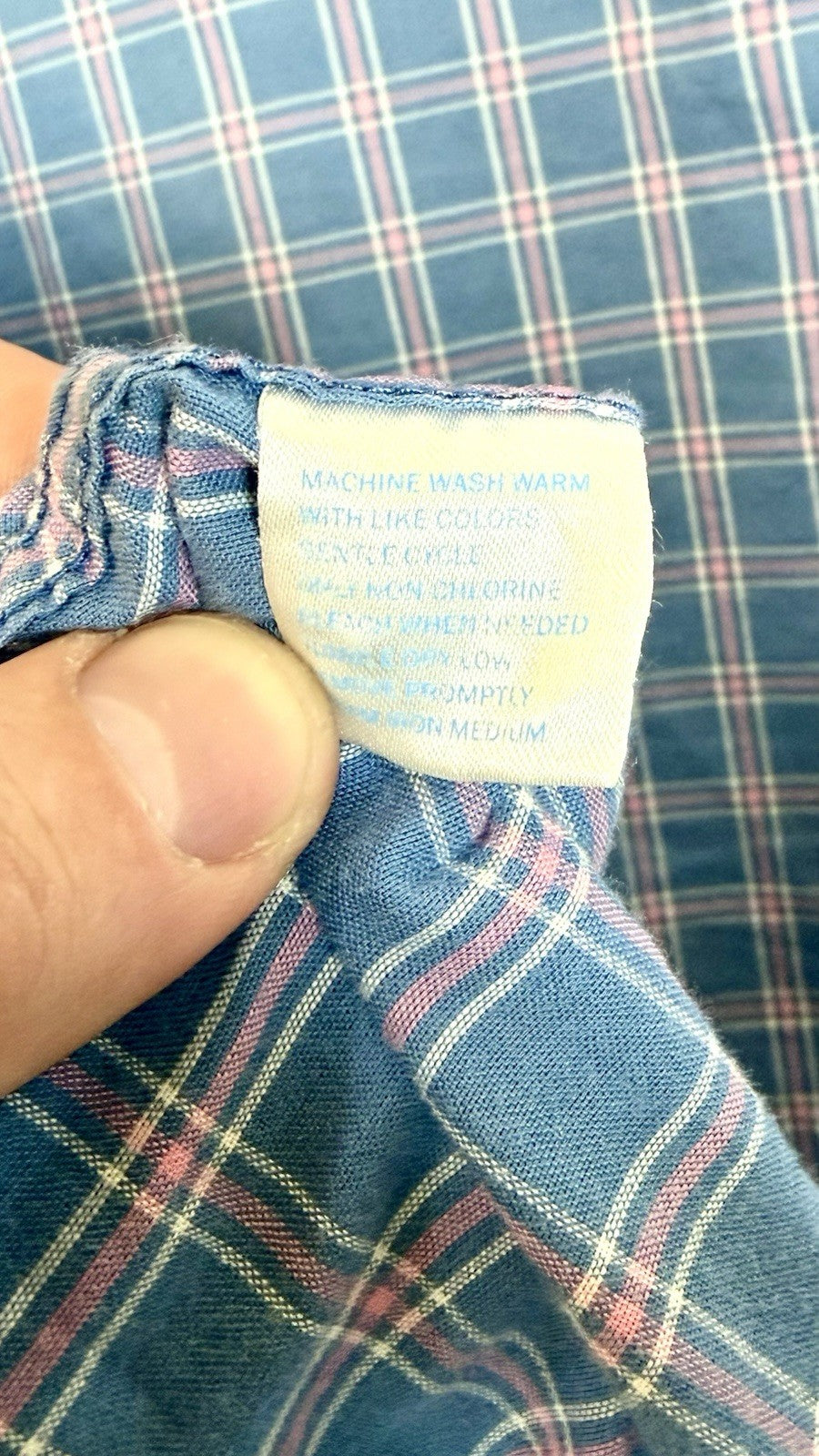 Southern Tide Shirt Mens Large Skipjack Heather Blue Plaid Sport Button Down