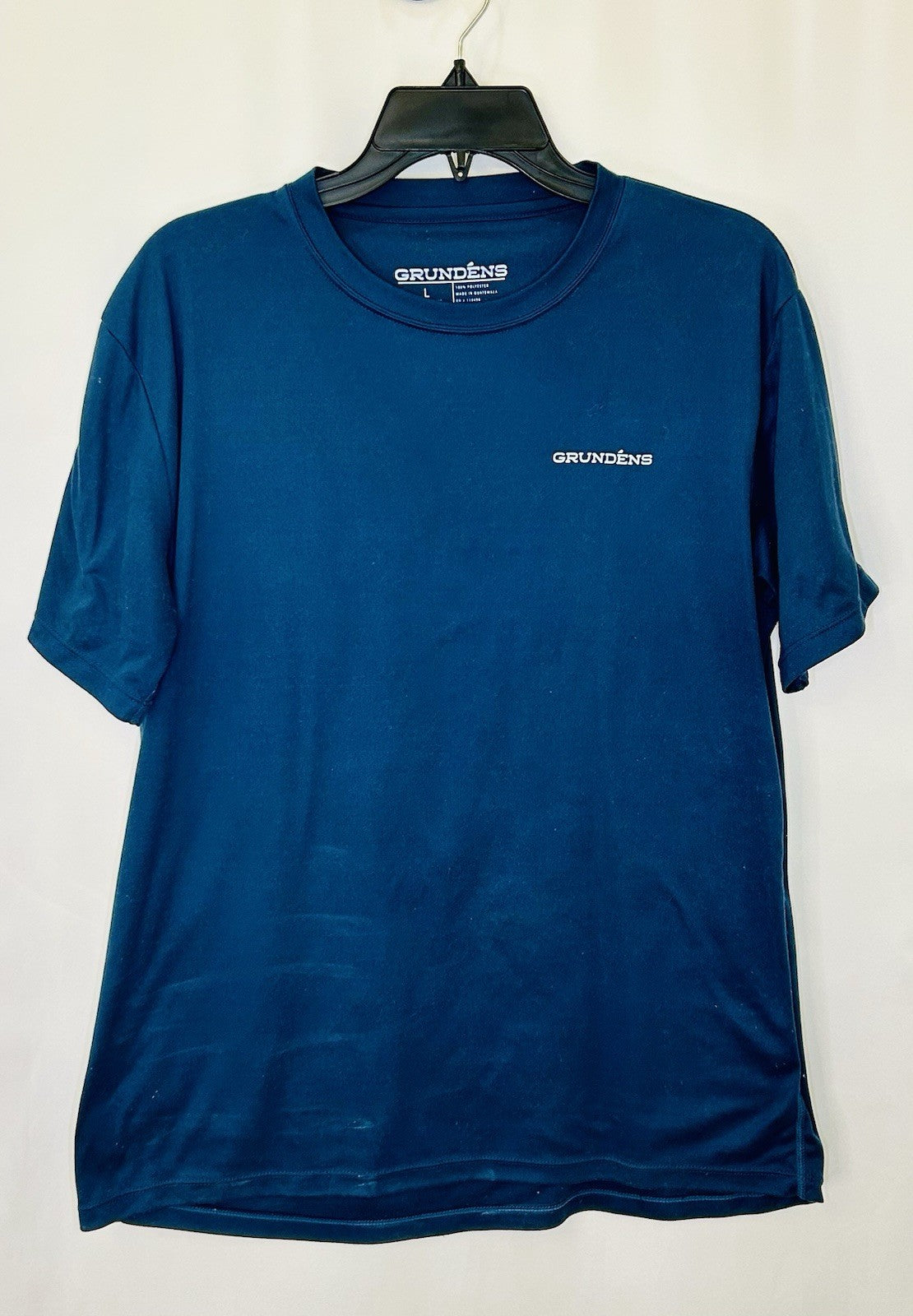 Grundens Men's Commercial Boat SS T-Shirt / Men's Large / Blue