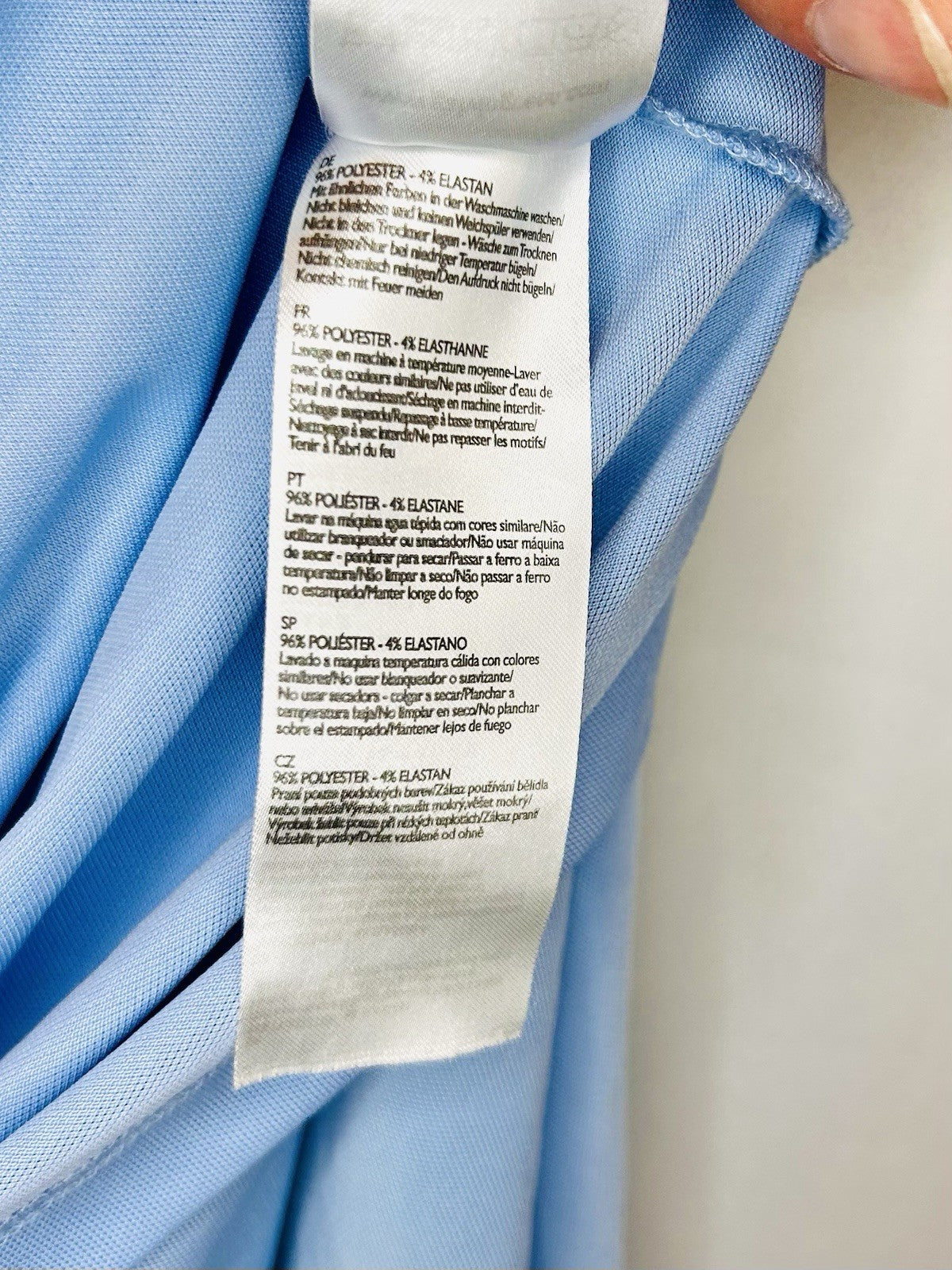 Galvin Green Golf Polo Shirt Light Blue Size XXL / Baby Blue / Stretchy