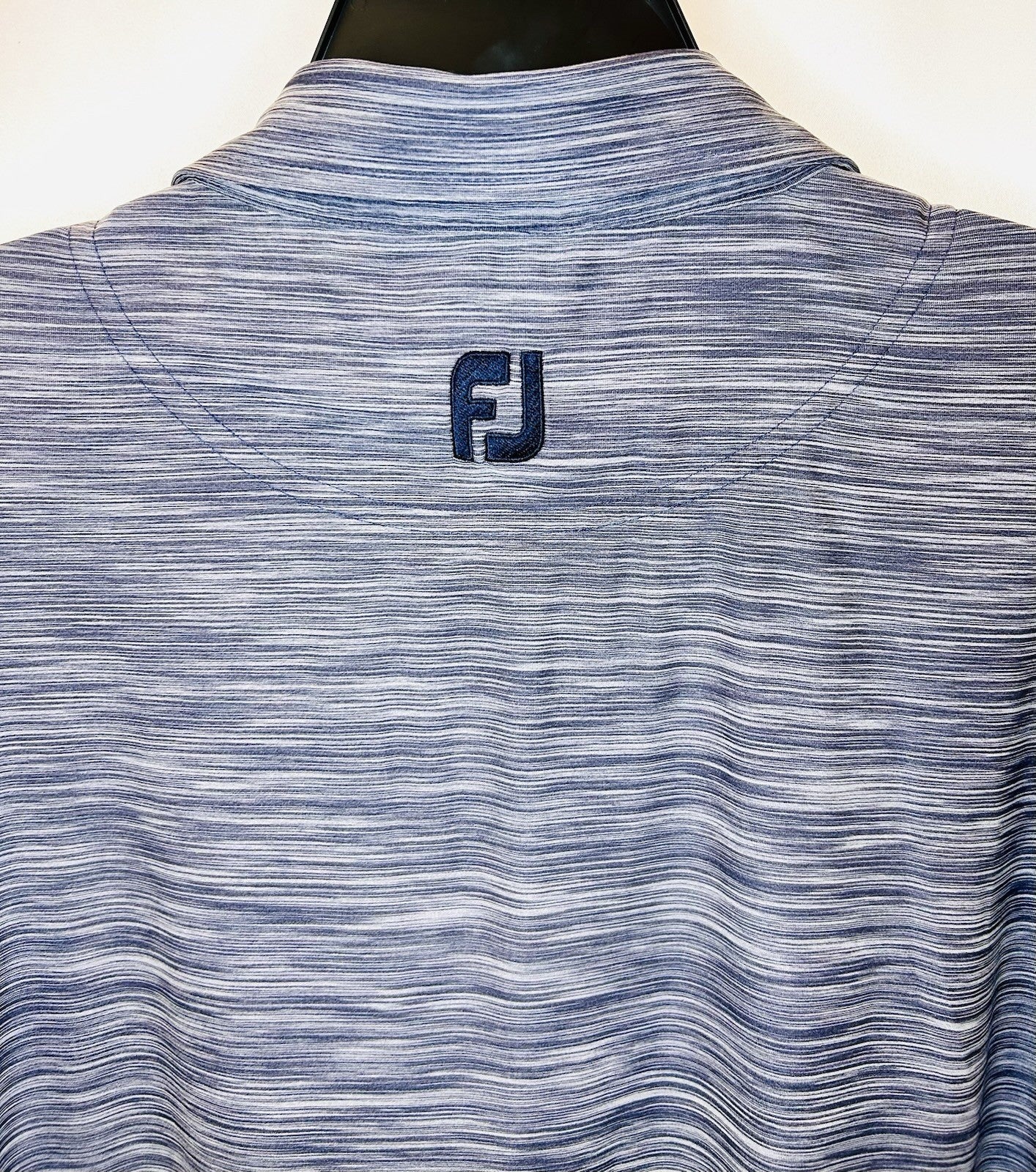FOOTJOY / FJ Gray Heathered Performance Tour Golf Polo / Men’s XL / Whirlwind