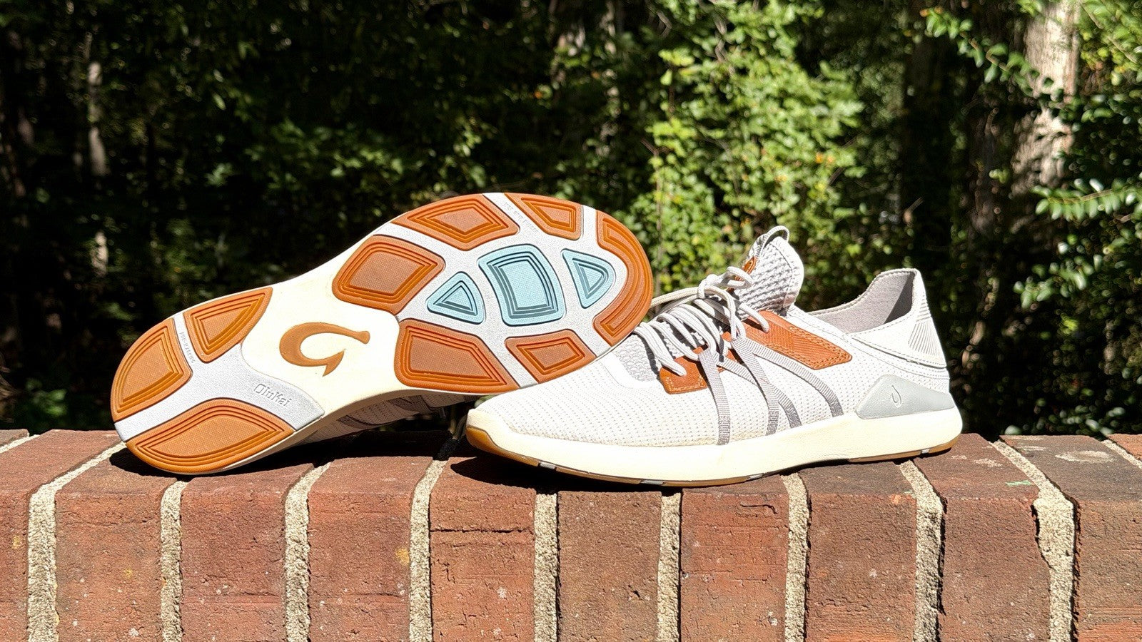 Olukai Mio Li Convertible Mesh Sneaker - Mist Grey/Poi - Men’s 12 - Retail $130