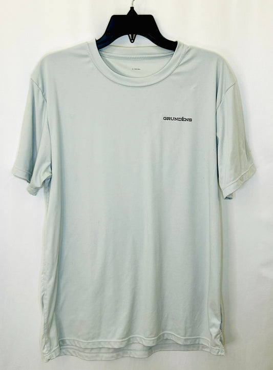 Grundens Men's Commercial Boat SS T-Shirt / Men's Large / Grey
