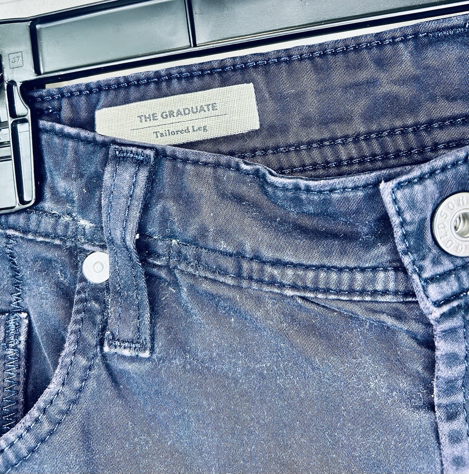 Adriano Goldschmied AG Jeans | The Graduate SUD | 36x32 | Navy | $198 Retail