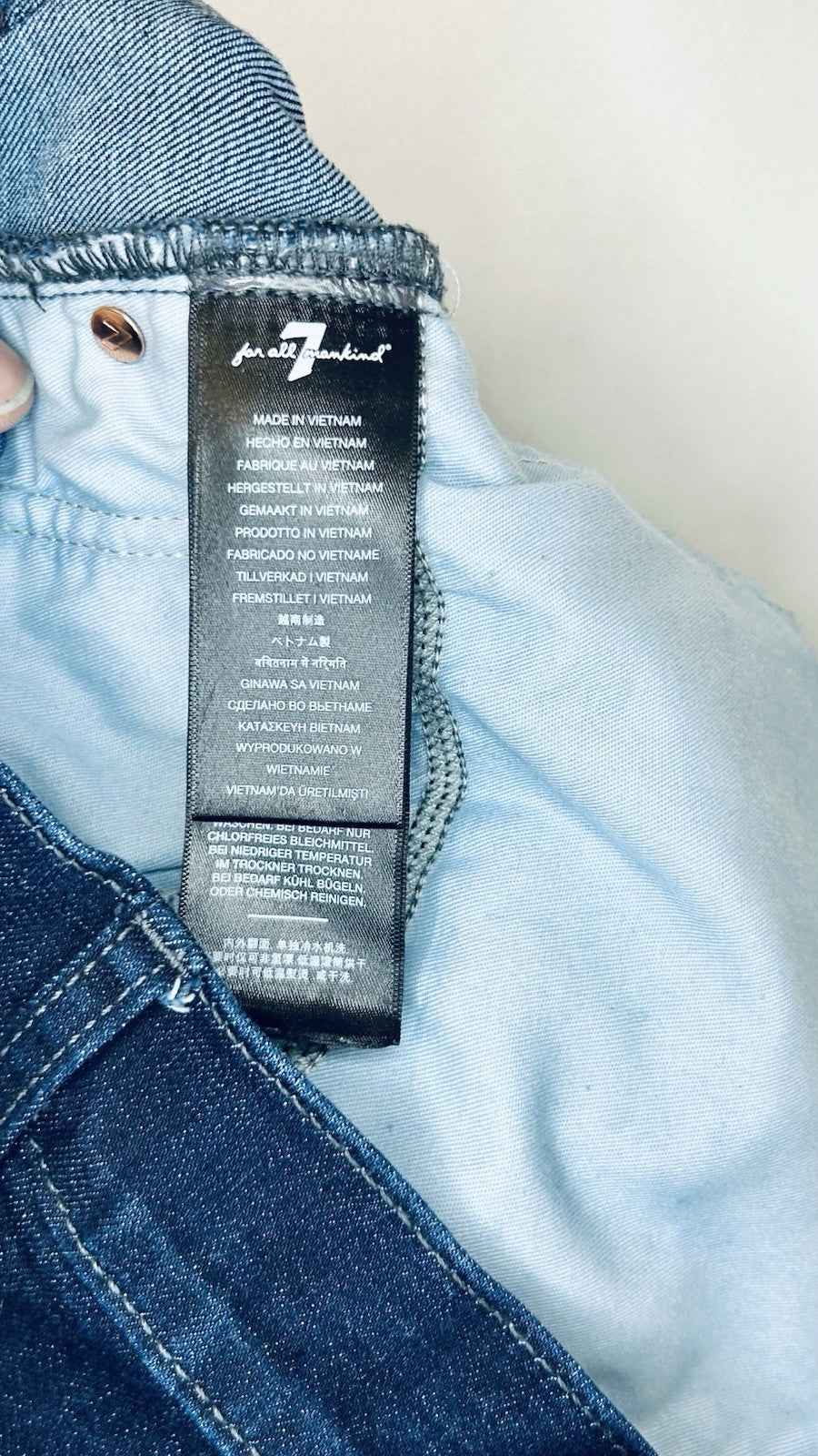 7 For All Mankind Slimmy 36’s Skinny Leg Dark Wash Men’s Size 36x32 ($198 New)