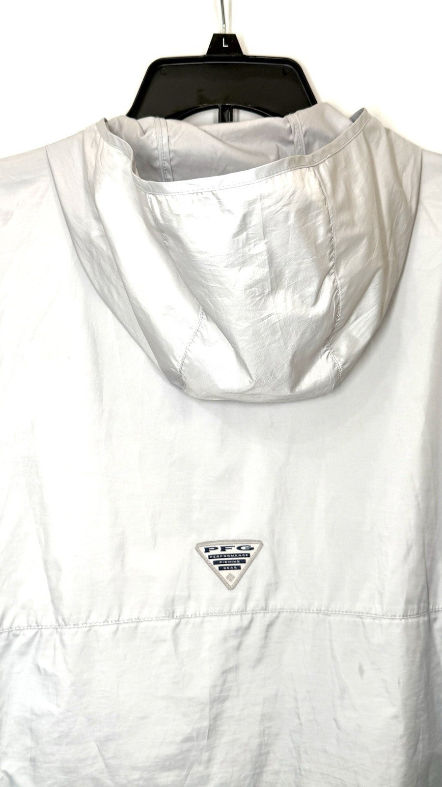 Columbia Terminal Spray PFG Grey Windbreaker Lightweight Jacket Men's Medium