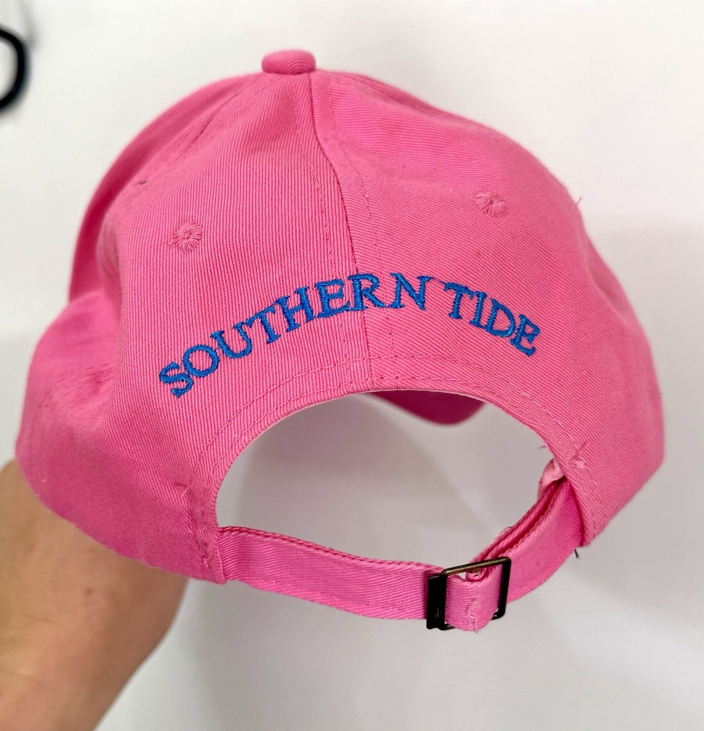 Southern Tide Womens Pink Ball Cap Hat Adjustable Baseball